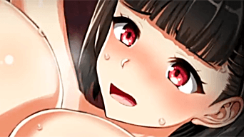 【エロアニメ】生贄のためモンスターに差し出されてしまった巨乳娘！触手レイプで腹パン状態にｗｗｗ